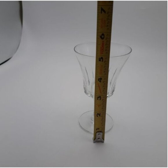 Vintage Glass Stemware Goblet - Picture 3 of 8